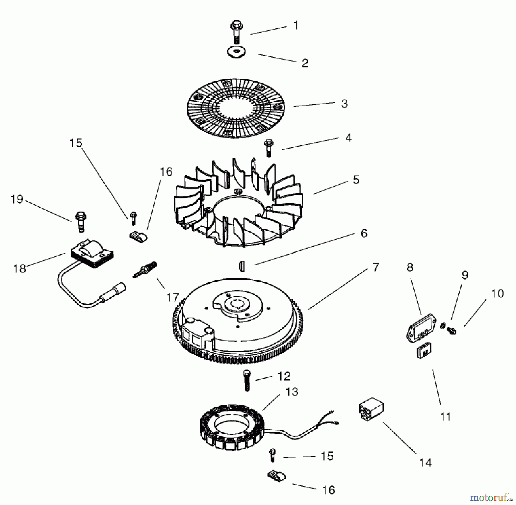 Toro Neu Mowers, Zero-Turn 74601 (Z17-44) - Toro Z17-44 TimeCutter Z Riding Mower, 2002 (220000001-220000912) IGNITION / ELECTRICAL ASSEMBLY KOHLER CV 490-27503