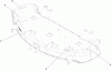 Toro 74704 (ZX480) - TimeCutter ZX480 Riding Mower, 2005 (250000001-250999999) Pièces détachées DECK ASSEMBLY NO. 108-7174