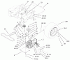 Toro 74801 (Z18-52) - Z18-52 TimeCutter Z Riding Mower, 2002 (220000001-220999999) Pièces détachées HYDRO AND BELT DRIVE ASSEMBLY