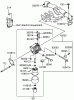 Toro 74806 (ZX525) - TimeCutter ZX525 Riding Mower, 2005 (250000001-250999999) Pièces détachées CARBURETOR ASSEMBLY KAWASAKI FH541V-AS07
