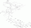 Toro 74820 (ZX5000) - TITAN ZX5000 Zero-Turn-Radius Riding Mower, 2009 (290000001-290999999) Listas de piezas de repuesto y dibujos PARKING BRAKE ASSEMBLY
