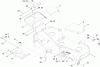 Toro 74824 (ZX6050) - TITAN ZX6050 Zero-Turn-Radius Riding Mower, 2009 (290000001-290999999) Pièces détachées 60 INCH DECK ASSEMBLY