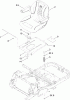Toro 74830 (ZX4800) - TITAN ZX4800 Zero-Turn-Radius Riding Mower, 2010 (310000001-310999999) Pièces détachées SEAT ASSEMBLY