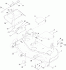 Toro 74842 (ZX5420) - TITAN ZX5420 Zero-Turn-Radius Riding Mower, 2012 (SN 312000001-312999999) Pièces détachées 54 INCH DECK ASSEMBLY