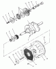 Toro Y1-16OEE4 (616-Z) - 616-Z Tractor, 1992 (2000001-2999999) Pièces détachées CRANKSHAFT, CAMSHAFT & FLYWHEEL ASSEMBLY