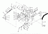 Toro Y1-16OEE4 (616-Z) - 616-Z Tractor, 1992 (2000001-2999999) Pièces détachées TRANSMISSION CONTROLS ASSEMBLY