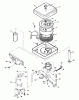 Toro Z1-24OE05 (724-Z) - 724-Z Tractor, 1992 (2000001-2999999) Pièces détachées AIR CLEANER AND CARBURETOR