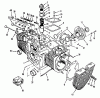 Toro Z1-24OE05 (724-Z) - 724-Z Tractor, 1992 (2000001-2999999) Listas de piezas de repuesto y dibujos ENGINE CYLINDER BLOCK P224 G SPEC. E