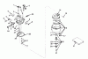 Toro 31660 (526) - 526 Snowthrower, 1972 (2000001-2999999) Pièces détachées CARBURETOR ASSEMBLY MODEL NO. 630992B