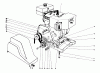Toro 31660 (526) - 526 Snowthrower, 1972 (2000001-2999999) Pièces détachées ENGINE ASSEMBLY