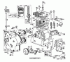 Toro 31995 (1032) - 1032 Snowthrower, 1975 (5000001-5999999) Pièces détachées ENGINE BRIGGS & STRATTON MODEL NO. 251417 TYPE NO. 0140-01 #1
