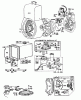 Toro 31995 (1032) - 1032 Snowthrower, 1977 (7000001-7999999) Pièces détachées ENGINE BRIGGS & STRATTON MODEL NO. 251417 TYPE NO. 0173-01 #2