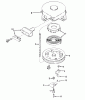 Toro 38052 (521) - 521 Snowthrower, 1984 (4000001-4999999) Pièces détachées REWIND STARTER NO. 590473