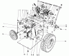 Toro 38052 (521) - 521 Snowthrower, 1984 (4000001-4999999) Pièces détachées TRACTION ASSEMBLY