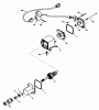 Toro 38052 (521) - 521 Snowthrower, 1988 (8000001-8999999) Pièces détachées STARTER MOTOR KIT NO. 23-3790