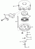 Toro 38056 (521) - 521 Snowthrower, 1984 (4000001-4999999) Pièces détachées REWIND STARTER NO. 590473