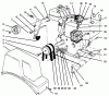 Toro 38073 (724) - 724 Snowthrower, 1996 (6900001-6999999) Pièces détachées ENGINE ASSEMBLY