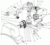 Toro 38072 (724) - 724 Snowthrower, 1999 (9900001-9999999) Pièces détachées ENGINE ASSEMBLY