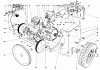 Toro 38080 (824) - 824 Snowthrower, 1985 (5000001-5999999) Pièces détachées TRACTION ASSEMBLY