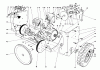 Toro 38080 (824) - 824 Snowthrower, 1986 (6000001-6999999) Pièces détachées TRACTION ASSEMBLY