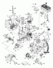 Toro 38080 (824) - 824 Snowthrower, 1987 (7000001-7999999) Pièces détachées ENGINE TECUMSEH MODEL NO. HM80-155291L