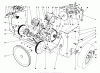 Toro 38080 (824) - 824 Snowthrower, 1987 (7000001-7999999) Pièces détachées TRACTION ASSEMBLY
