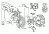 Toro 38095 (1132) - 1132 Snowthrower, 1985 (5000001-5999999) Pièces détachées ENGINE BRIGGS & STRATTON MODEL NO. 252416-0677-01 #3