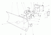 Toro 38150 (826) - 826 Snowthrower, 1983 (3000001-3999999) Pièces détachées GRADER BLADE ASSEMBLY MODEL NO. 59099 (OPTIONAL)