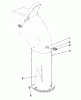 Toro 38150 (826) - 826 Snowthrower, 1987 (7000001-7999999) Pièces détachées CHUTE EXTENSION KIT 26-1100 (OPTIONAL)