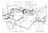Toro 38150 (826) - 826 Snowthrower, 1987 (7000001-7999999) Pièces détachées TRACTION ASSEMBLY