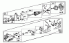 Toro 38160 (1132) - 1132 Snowthrower, 1981 (1000001-1999999) Pièces détachées STARTER MOTOR KIT (8 H.P. & 11 H.P. SNOWTHROWER MODEL 38150 & 38