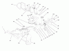 Toro 38171 - CCR Powerlite Snowthrower, 1998 (8900001-8999999) Pièces détachées CHUTE ASSEMBLY