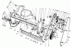 Toro 38185 - CCR 2000 Snowthrower, 1987 (7000001-7999999) Pièces détachées HOUSING ASSEMBLY