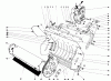 Toro 38210 (S-140) - S-140 Snowthrower, 1980 (0000001-0999999) Pièces détachées LOWER MAIN FRAME