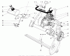 Toro 38235 (S-200) - S-200 Snowthrower, 1980 (0000001-0999999) Pièces détachées ENGINE ASSEMBLY (MODEL 38225)