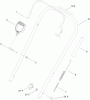 Toro 38273 - Powerlite Snowthrower, 2013 (SN 313000001-313999999) Pièces détachées HANDLE ASSEMBLY