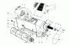 Toro 38325 - Power Shovel Snowthrower, 1981 (1000001-1999999) Pièces détachées ROTOR HOUSING ASSEMBLY