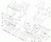 Toro 38405 (1000) - CCR 1000 Snowthrower, 2000 (200000001-200999999) Pièces détachées HOUSING & SIDE PLATE ASSEMBLY