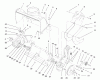 Toro 38405 (1000) - CCR 1000 Snowthrower, 2001 (210000001-210999999) Pièces détachées HOUSING & SIDE PLATE ASSEMBLY