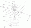 Toro 38435 (3000) - CCR 3000 Snowthrower, 1999 (9900001-9999999) Pièces détachées ENGINE ASSEMBLY (MODEL NO. 38435) #3