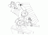Toro 38436 (3000) - CCR 3000 Snowthrower, 1997 (7900001-7999999) Pièces détachées DISCHARGE CHUTE ASSEMBLY