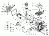Toro 38525 (724) - 724 Power Shift Snowthrower, 1988 (8000001-8999999) Pièces détachées CRANKCASE ASSEMBLY