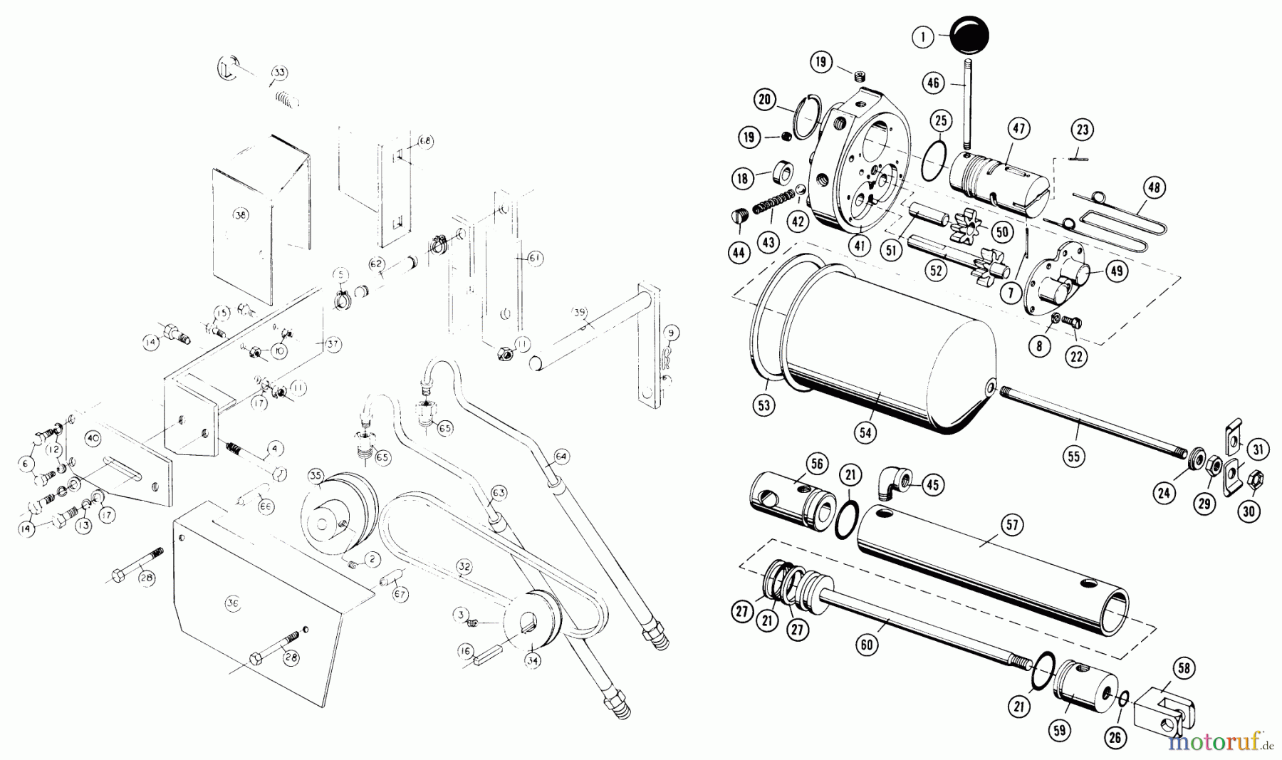  Toro Neu Accessories SR-64 - Toro Speed Reducer, 1965 REVISED PARTS LIST