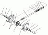 Toro 38556 (1028) - 1028 Power Shift Snowthrower, 1996 (6900001-6999999) Pièces détachées 28" AUGER GEARCASE ASSEMBLY NO. 74-1561
