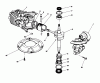 Toro 59250 - Replacement Engine, 2-Cycle (Blade Brake Clutch), 1984 (4000001-4999999) Listas de piezas de repuesto y dibujos SHORT BLOCK ASSEMBLY