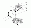 Toro 59255 - Replacement Engine, 2-Cycle (Zone Start), 1984 (4000001-4999999) Listas de piezas de repuesto y dibujos FLYWHEEL & MAGNETO ASSEMBLY
