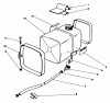 Toro 59260 - Replacement Engine, 2-Cycle, 1985 (500001-599999) Listas de piezas de repuesto y dibujos 5 QT. FUEL TANK ASSEMBLY NO. 52-3710 (OPTIONAL)