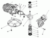 Toro 59260 - Replacement Engine, 2-Cycle, 1984 (400001-499999) Listas de piezas de repuesto y dibujos SHORT BLOCK ASSEMBLY