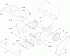 Toro 38587 - Power Clear Snowthrower, 2011 (311020001-311999999) Pièces détachées MAIN FRAME ASSEMBLY