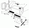 Toro 59260 - Replacement Engine, 2-Cycle, 1986 (6000001-6999999) Listas de piezas de repuesto y dibujos 3 QT. FUEL TANK ASSEMBLY NO. 52-3690 (OPTIONAL)